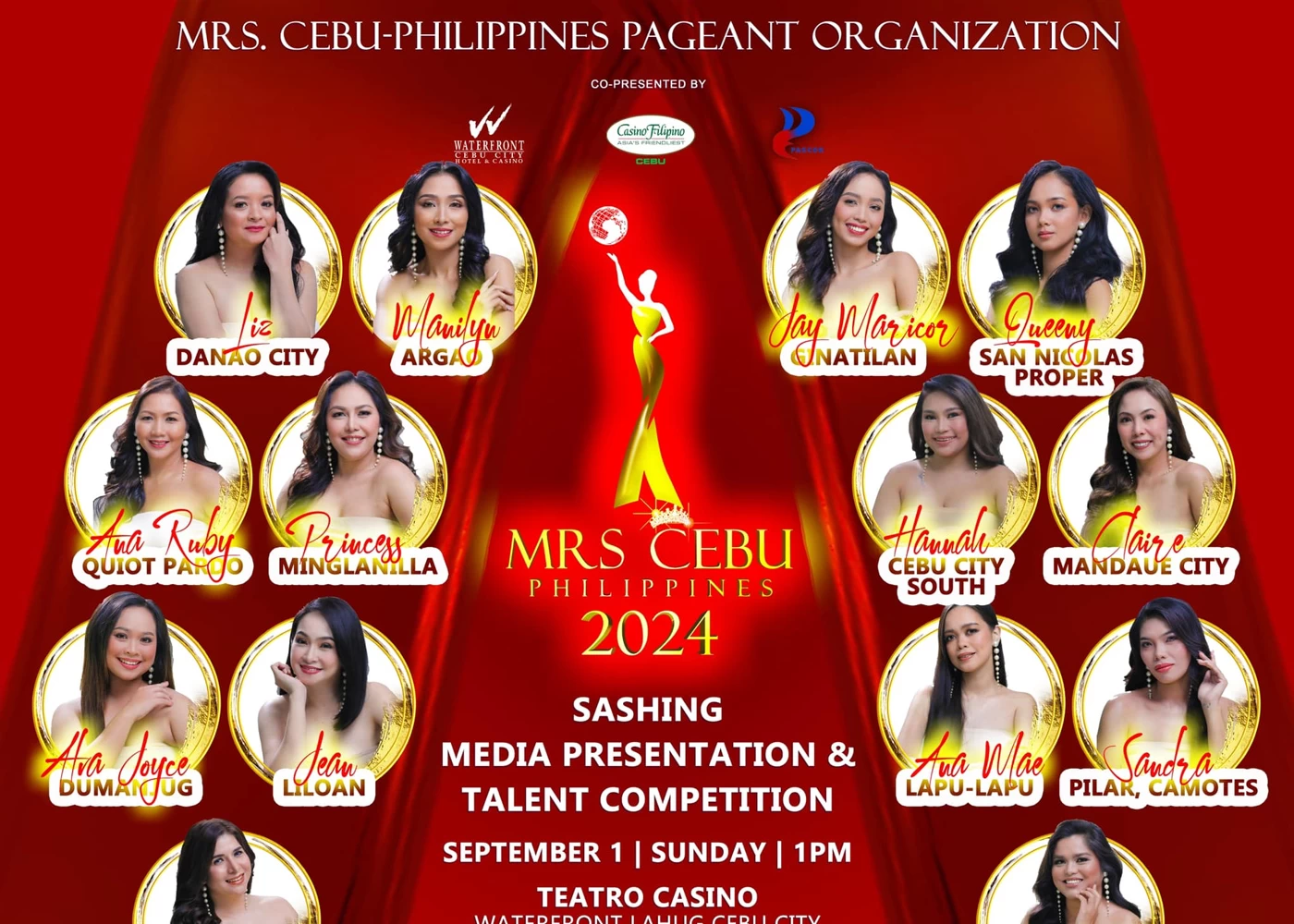 Mrs. Cebu Philippines 2024 poster